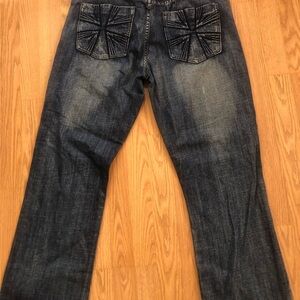 Flypaper Blue Boot Cut Jeans size 36/32 new never been worn.